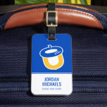 Oakwood University Luggage Tag<br><div class="desc">This logo captures the core essence of Oakwood University, blending a legacy of deep-rooted values with a forward-thinking vision for student success. It represents a commitment to growth, academic excellence, and the nurturing environment that defines our campus culture. This design isn't just a symbol; it’s a promise of the potential...</div>