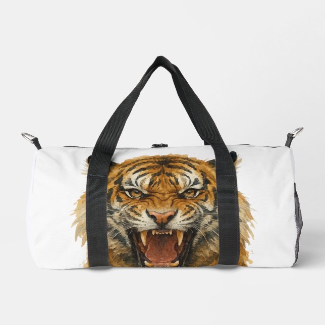 oar of the Wild Strength in Every Stripe Duffle Bag (Front)