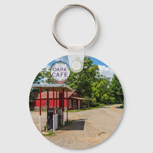 Oark Gas Station Keychain (Front)
