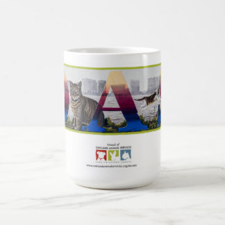 OAS Cats on Lake Merritt Mural Coffee Mug