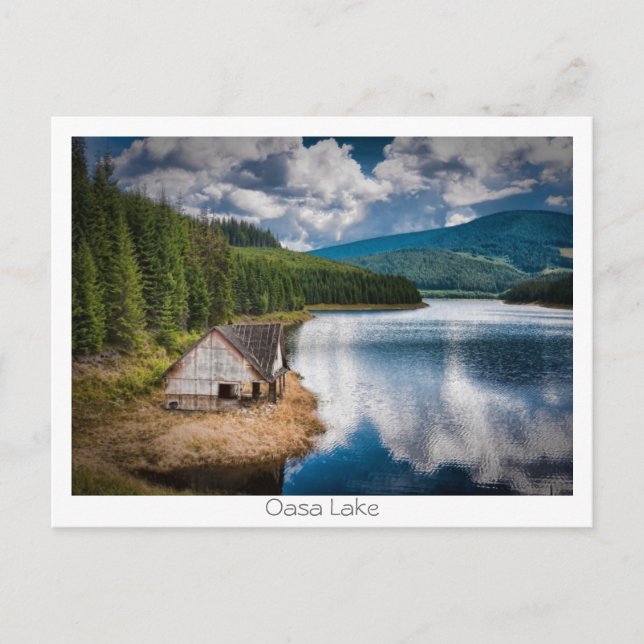 Oasa Lake Postcard (Front)