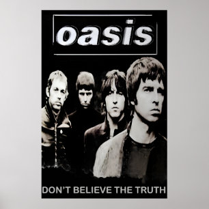 OASIS 2005 Don't Believe the Truth Vintage Promo Poster