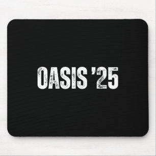 Oasis 25 2025 Vacation California Vintage Retro So Mouse Pad