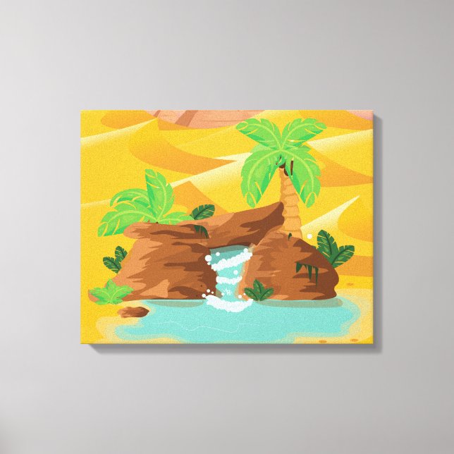 Oasis Canvas Print (Front)
