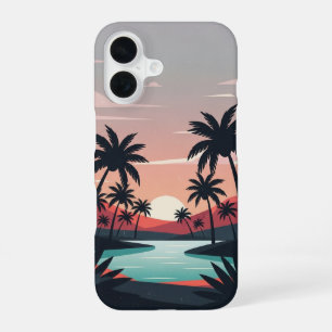 Oasis Désertique Vintage iPhone 16 Case