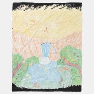 Oasis Fleece Blanket