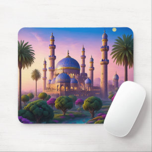 Oasis of the Minaret Castle Mouse Pad
