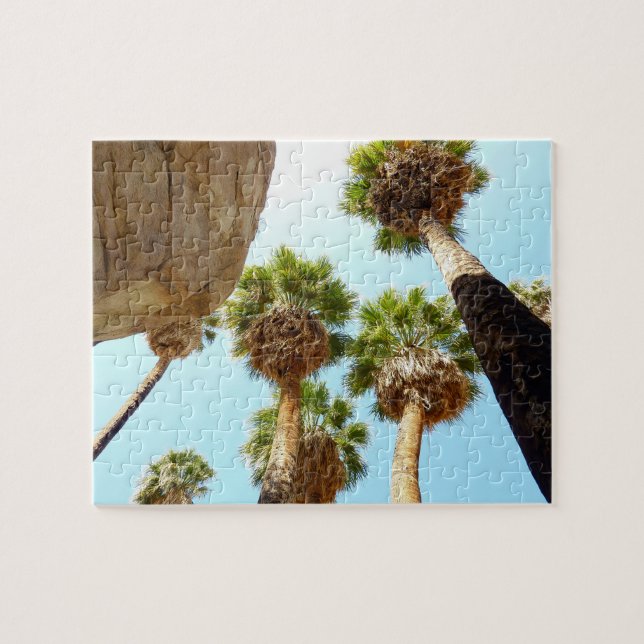 Oasis Palms at Joshua Tree National Park Jigsaw Puzzle (Horizontal)