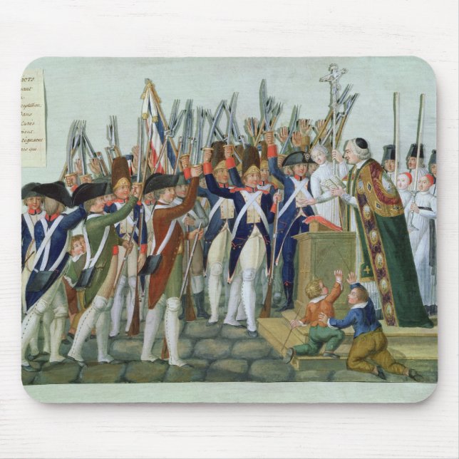 Oath of the Districts, February 1790 Mouse Pad (Front)