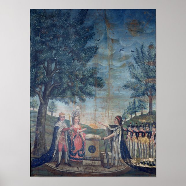 Oath of the King, the Queen Poster (Front)