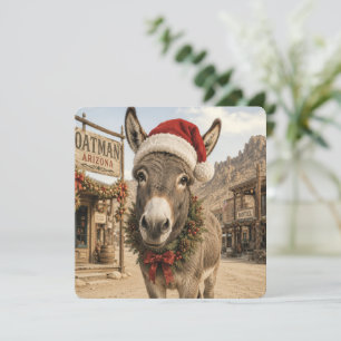 Oatman Christmas Burro Greetings