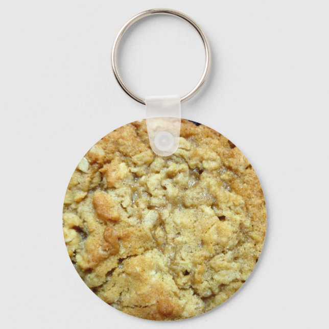 Oatmeal cookie keychain (Front)