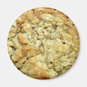 Oatmeal cookie magnet