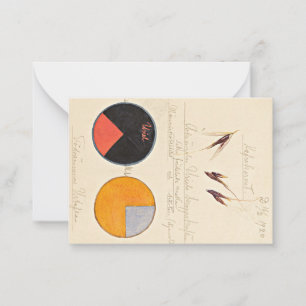 Oats, 1920 by Hilma af Klint Card