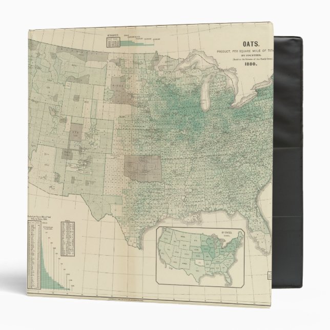 Oats per square mile binder (Front/Inside)