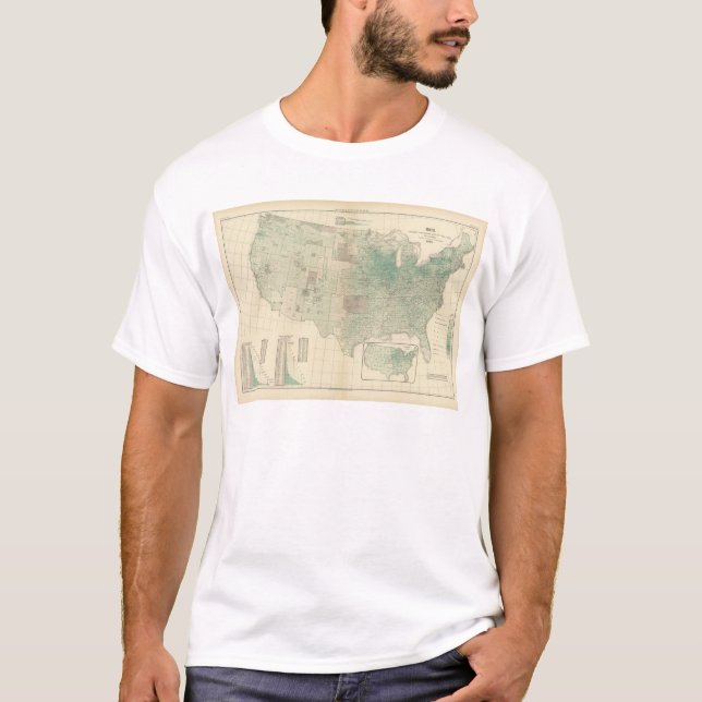 Oats per square mile T-Shirt (Front)