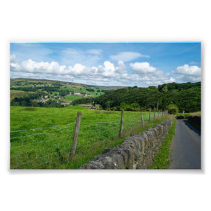 Oats Royd Mill - Historic Yorkshire Landscape Photo Print