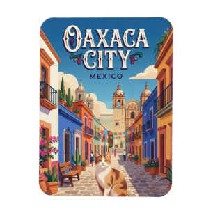 Oaxaca de Juárez Mexico Magnet