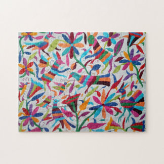 Oaxaca Mexico Mexican Mayan Hispanic Ethnic Boho Jigsaw Puzzle
