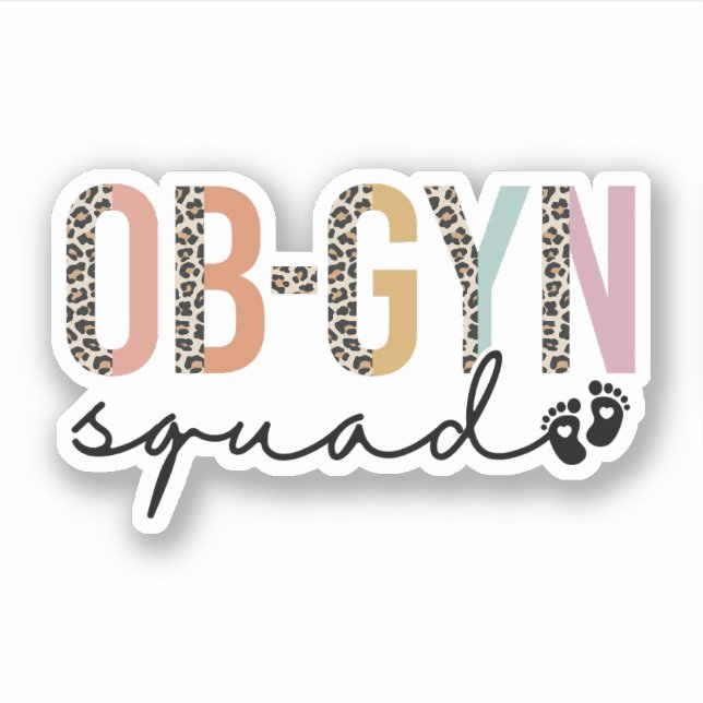 Ob-Gyn Squad Obstetrician Gynecologist OBGYN Nurse (Front)