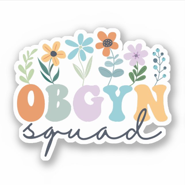 Ob-Gyn Squad Obstetrician Gynecologist OBGYN Nurse (Front)