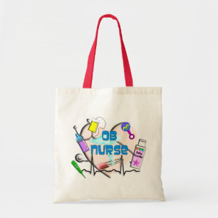 OB Nurse Art Gifts Tote Bag