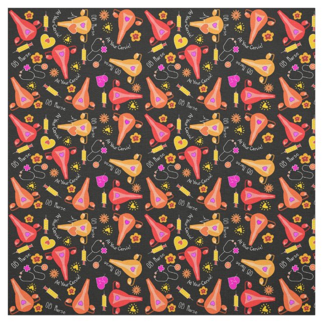OB Nurse  Fabric (Swatch)