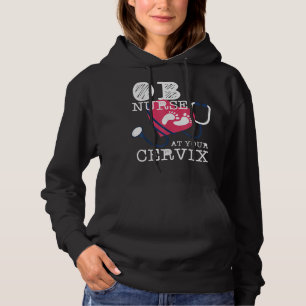 OB Nurse Funny Baby Delivery Labour Men Women Obst Hoodie
