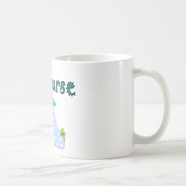 OB Nurse Gifts, Baby in Blanket--Adorable Coffee Mug (Right)