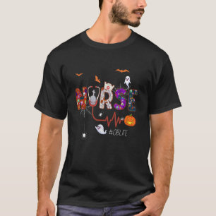 Ob Nurse Obstetric Nursing Scary Halloween Costume T-Shirt