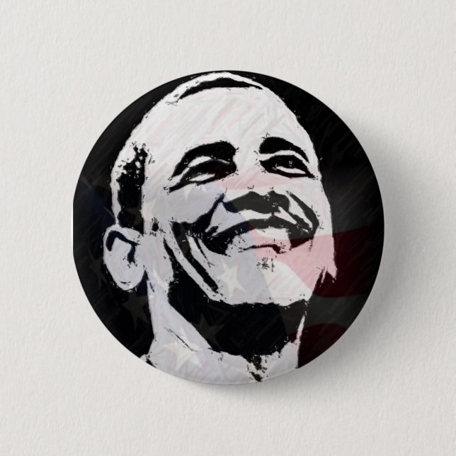 Obama44 2 Inch Round Button (Front)