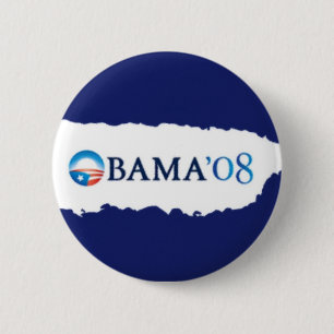 Obama '08 2 inch round button
