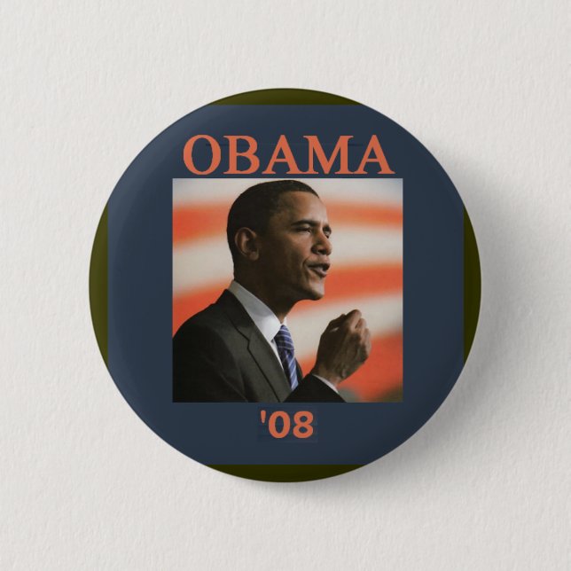Obama '08 Button (Front)