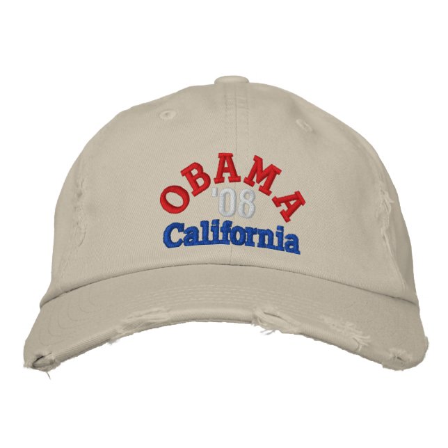 Obama '08 Casquette californien (Devant)