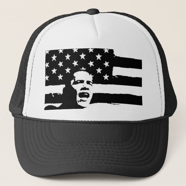 obama '08 trucker hat (Front)