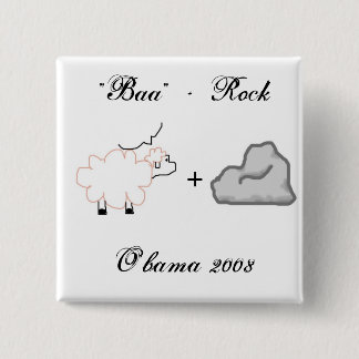 O'Bama 2008 - Customized 2 Inch Square Button