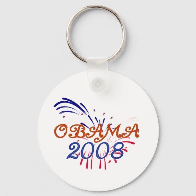 OBAMA 2008 Keychain (Front)