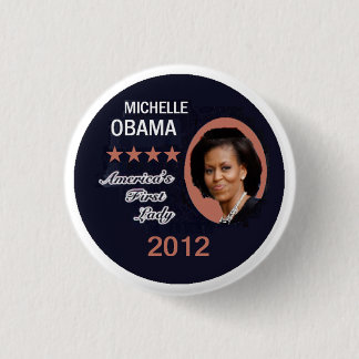 OBAMA 2012 1 INCH ROUND BUTTON