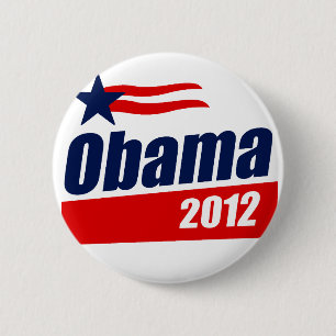 Obama 2012 2 inch round button