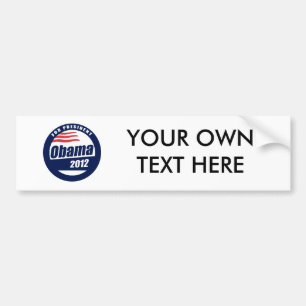 Obama 2012 bumper sticker