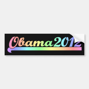 Obama 2012 bumper sticker