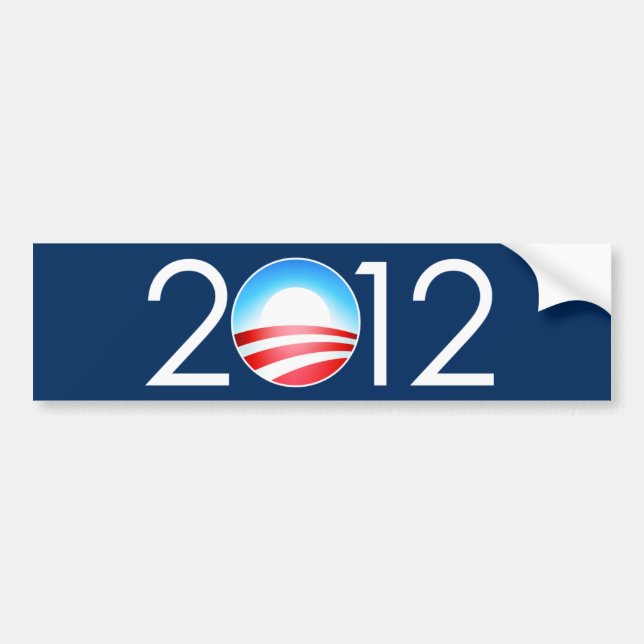 Obama 2012 bumper sticker (Front)