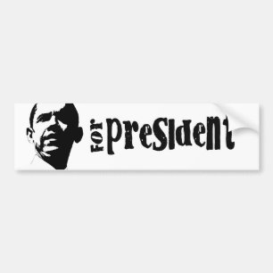 OBAMA 2012 BUMPER STICKER