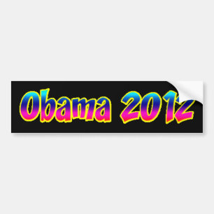 Obama 2012 bumper sticker