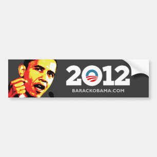 Obama 2012 bumper sticker