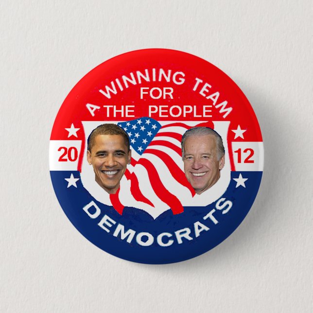 Obama 2012 Button (Front)