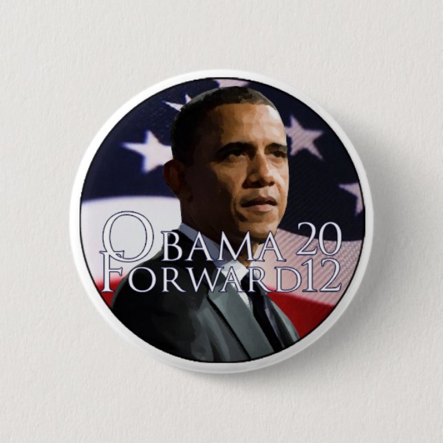 Obama 2012 button (Front)