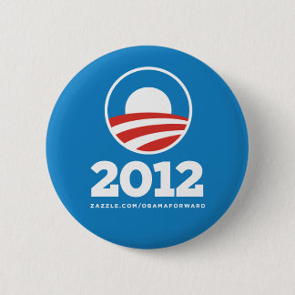 Obama "2012" Button Pin