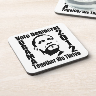 OBAMA 2012 coaster