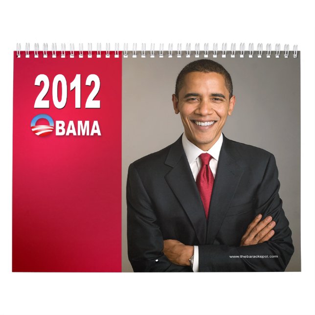 Obama 2012 Collectable Keepsake Calendar III (Cover)